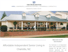 Tablet Screenshot of dorchestercharlotte.com